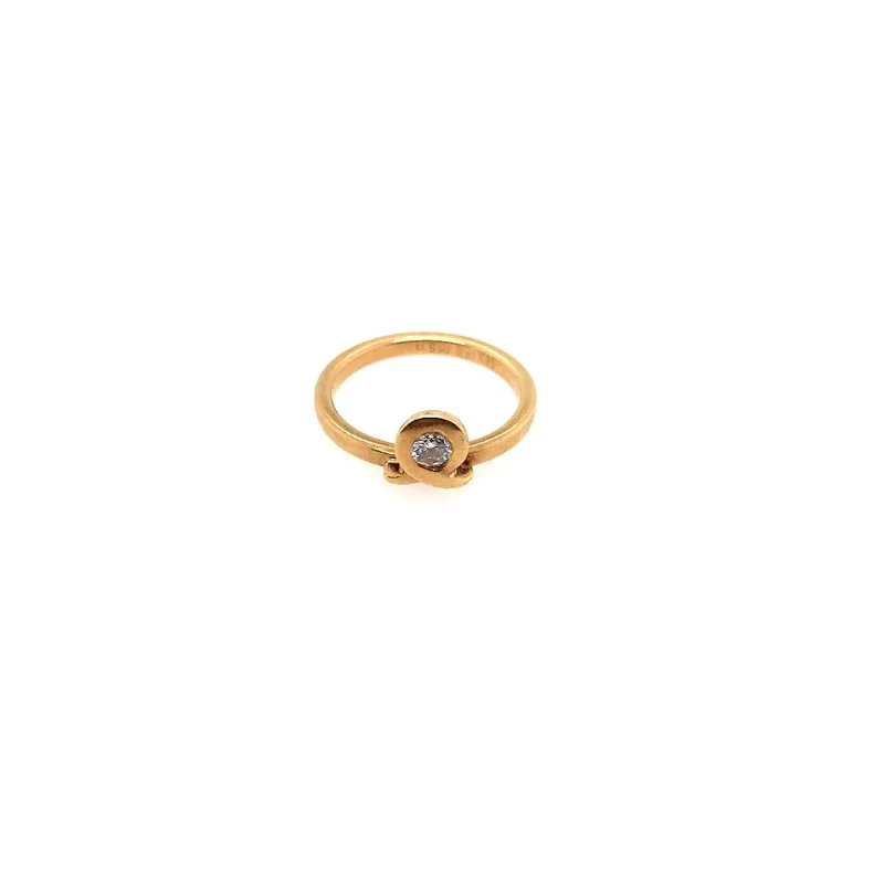 Ring Gelbgold 585 mit Brillant