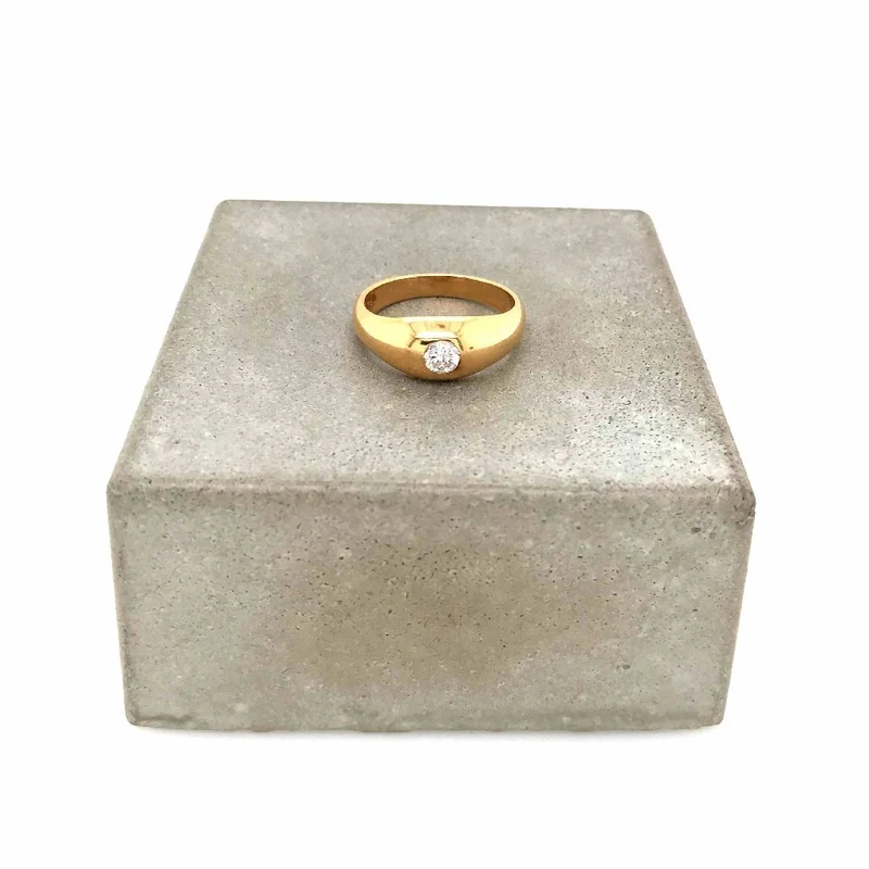 Ring Gelbgold 750 mit Brillant