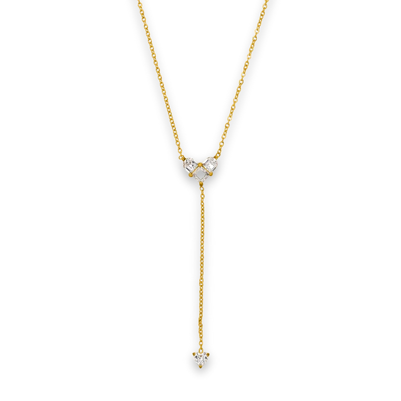 Lucky Heart Kette 14K vergoldet