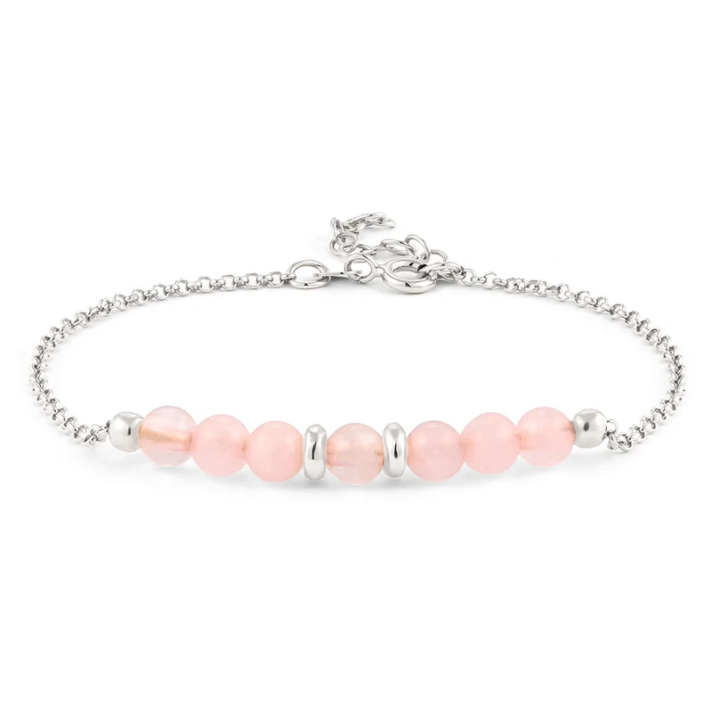 Armband Beads | Quarz (Rosé)