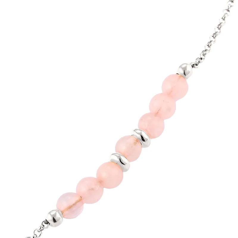 Armband Beads | Quarz (Rosé)