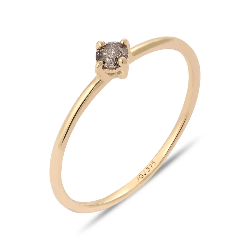 Verlobungsring | Salt & Pepper Diamant (0.11 ct)
