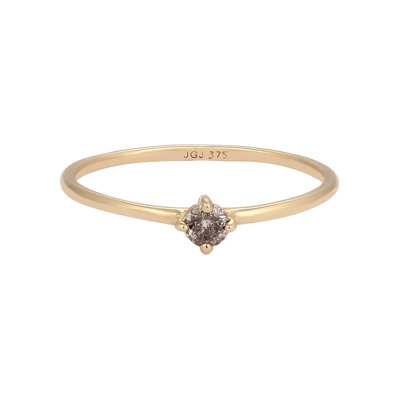Verlobungsring | Salt & Pepper Diamant (0.11 ct)