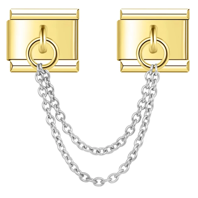 Doppel Charm mit Kette