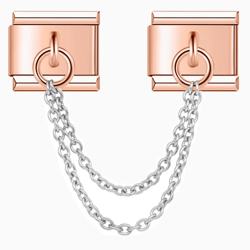 Doppel Charm mit Kette