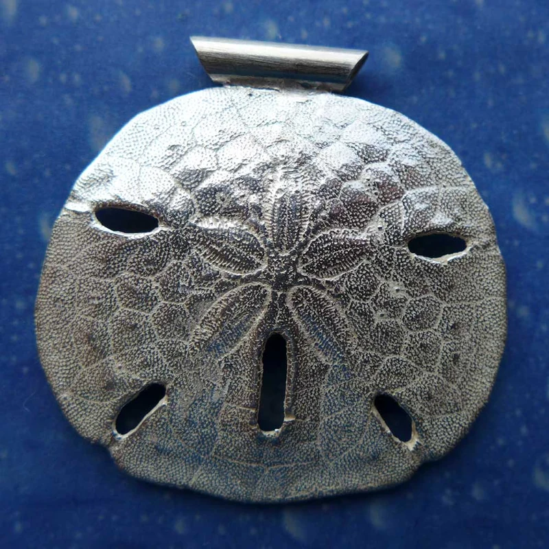 Sanddollar Silber Anhänger m