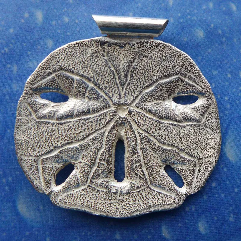 Sanddollar Silber Anhänger m