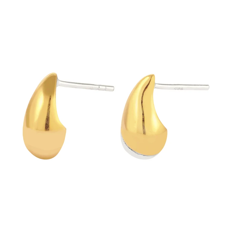 Ohrstecker Tropfen Bicolor