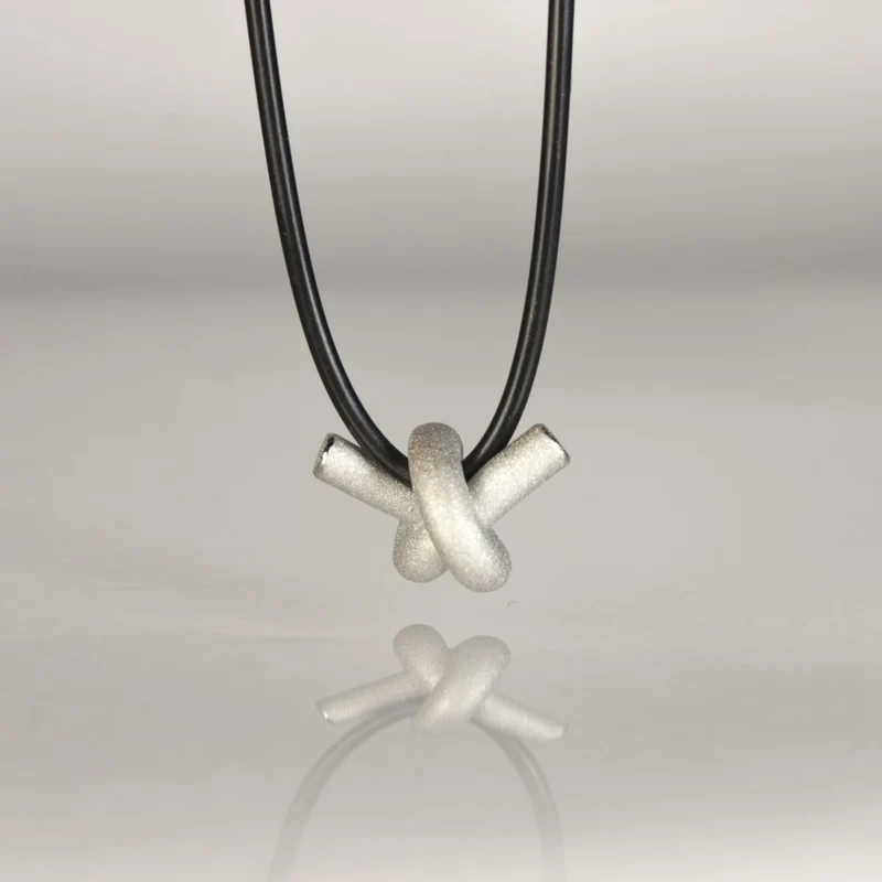 925er Silber Anhänger Knotenschmuck Mini Knoten ANH-19