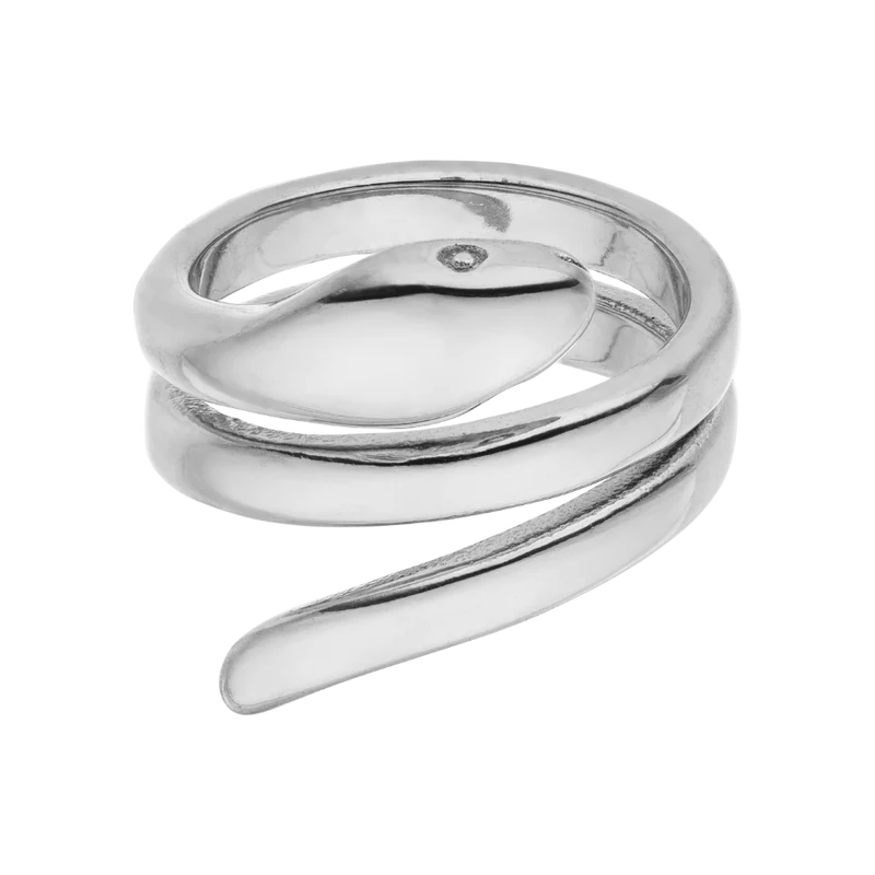 Glory Snake Ring 14K Vergoldet