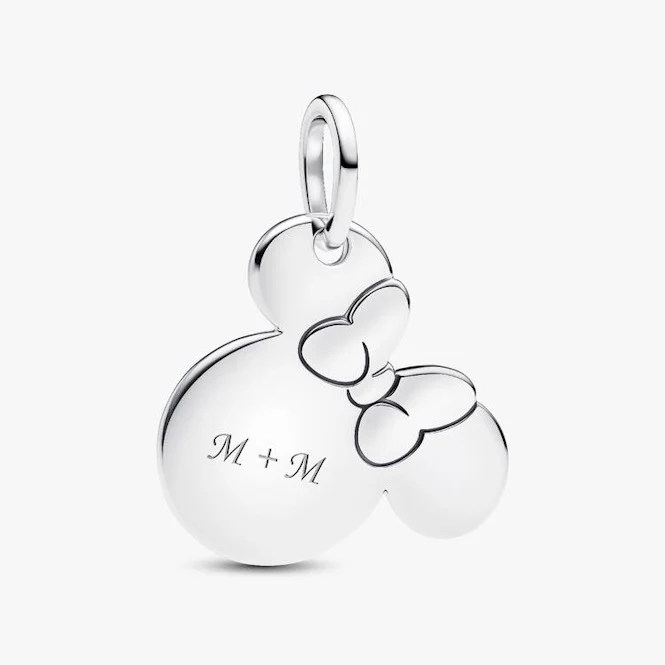 Disney Minnie Mouse Engravable Dangle Charms
