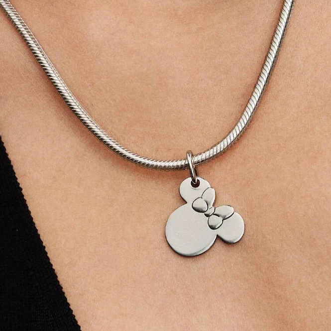 Disney Minnie Mouse Engravable Dangle Charms