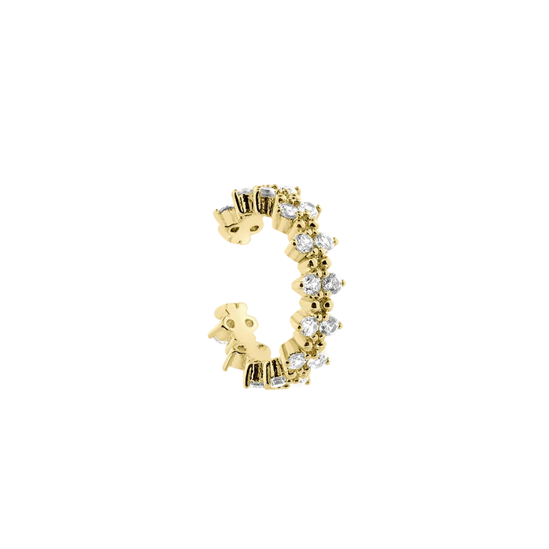 Naomi Pave Earcuff Gold