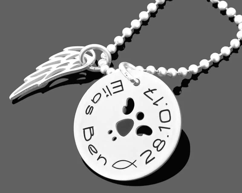 ENGEL KETTE 925 SILBER SCHUTZENGEL FLÜGEL TAUFSCHMUCK SILBERKETTE GESCHENK