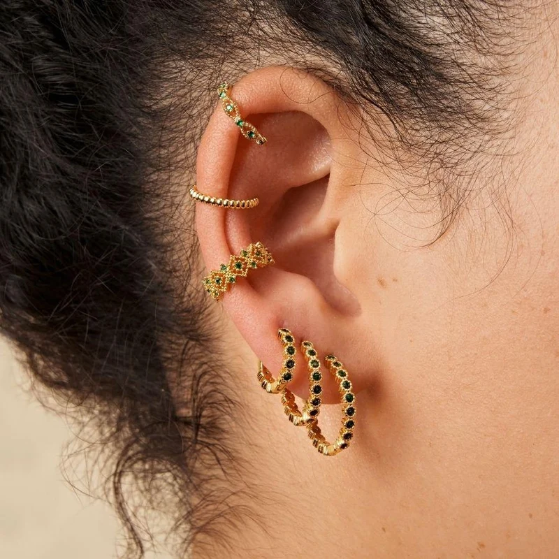Hi-Life Abbaddon Earcuff Gold