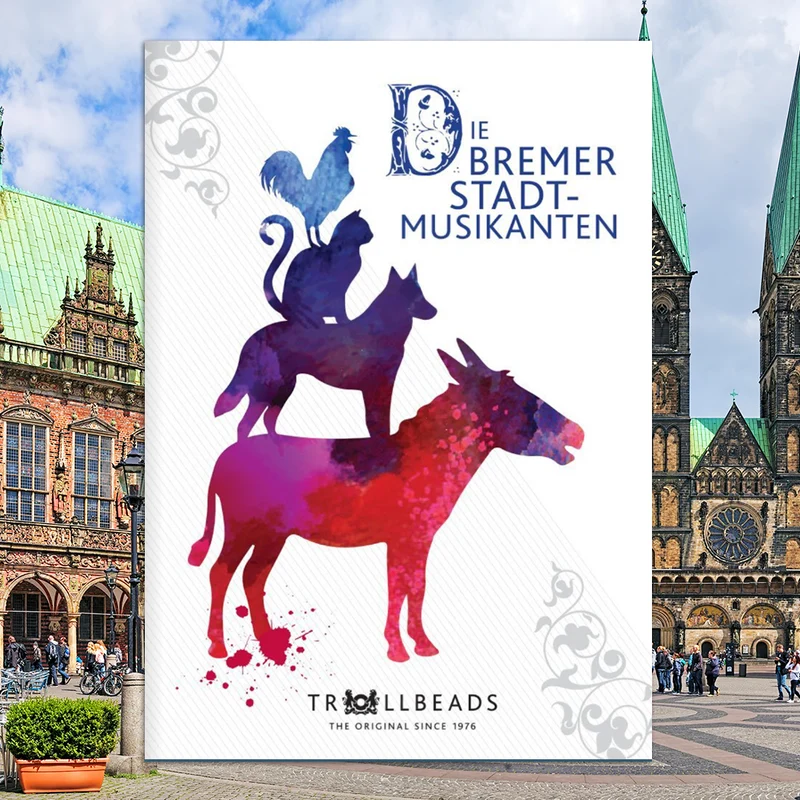Die Bremer Stadtmusikanten - limitiert 3.000 Stk