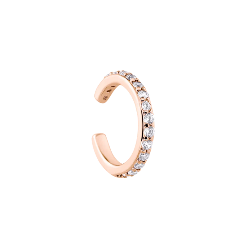 Pave Huggie Earcuff