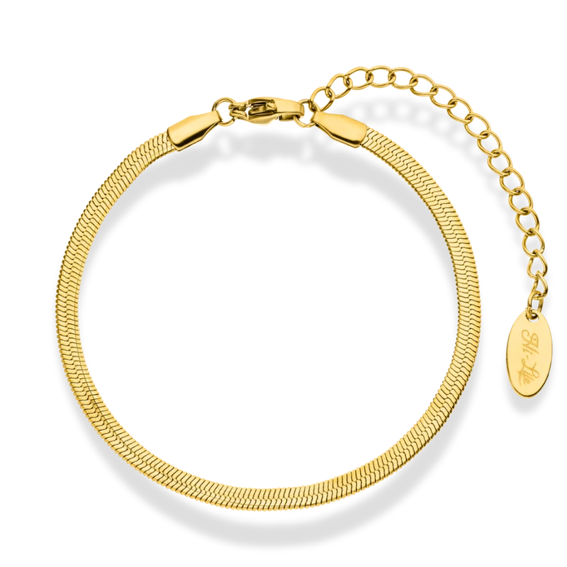 Hi-Life Sleek Armband 14K Gold Plated