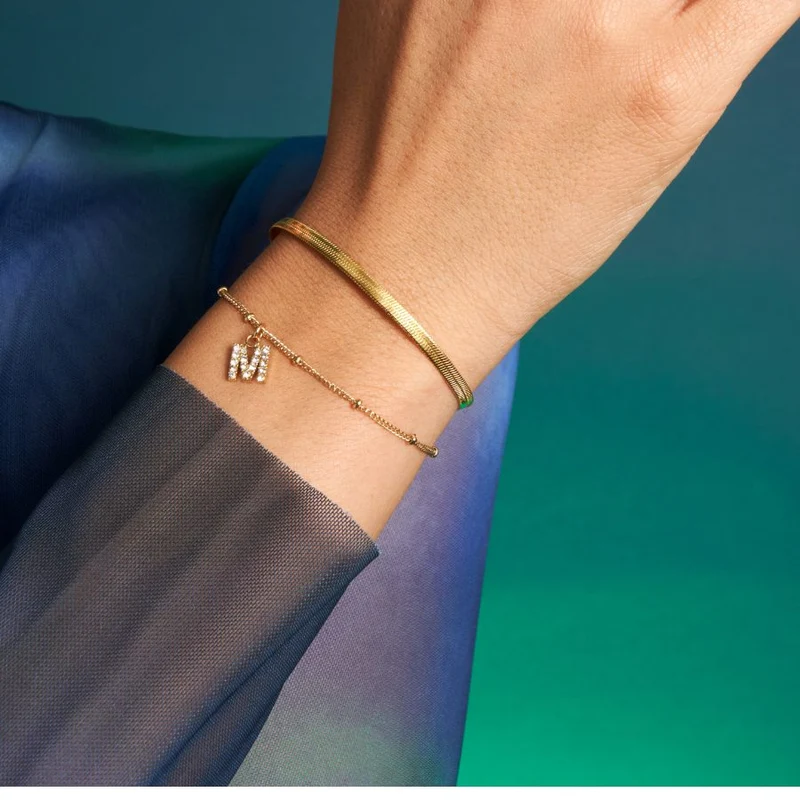 Hi-Life Sleek Armband 14K Gold Plated
