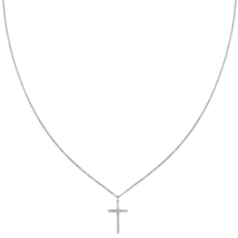 Divine Cross Kette 14K Vergoldet