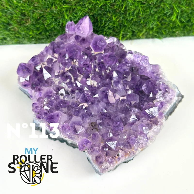 Druze Base Amethyst #113