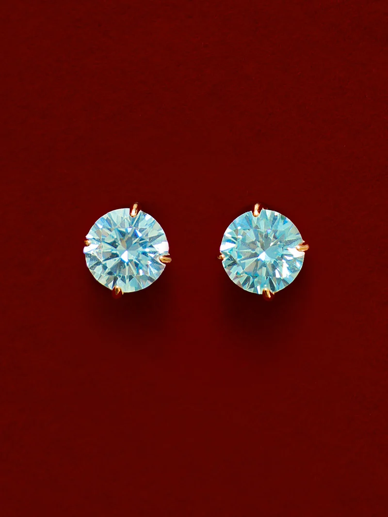 Crystal Delight Light Blue Stub-Ohrringe