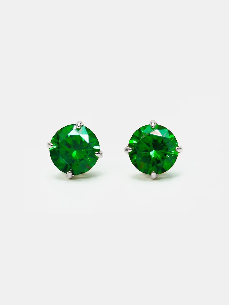 Crystal Delight Green Stub-Ohrringe