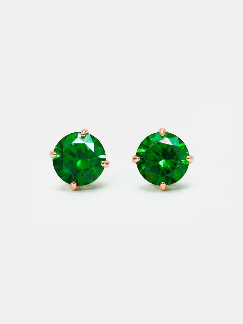 Crystal Delight Green Stub-Ohrringe