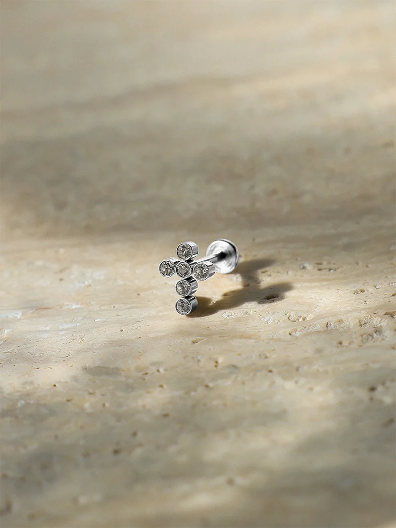 Shining Cross Titan Piercing