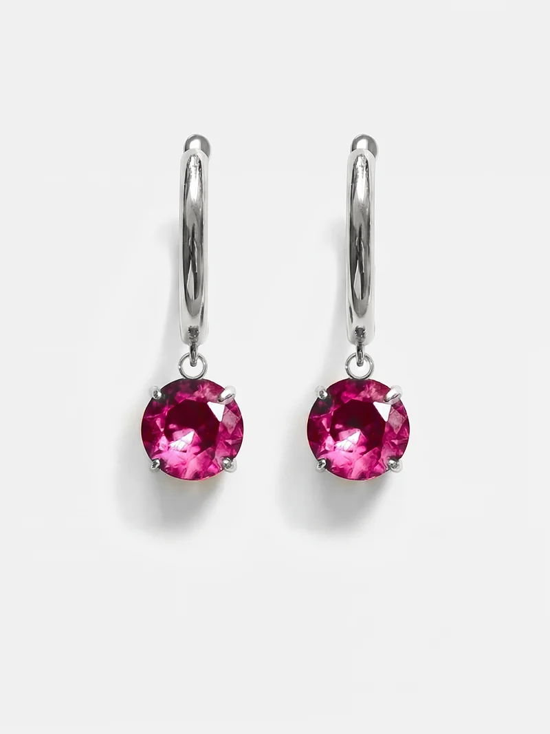 Crystal Delight Ruby Ohrringe