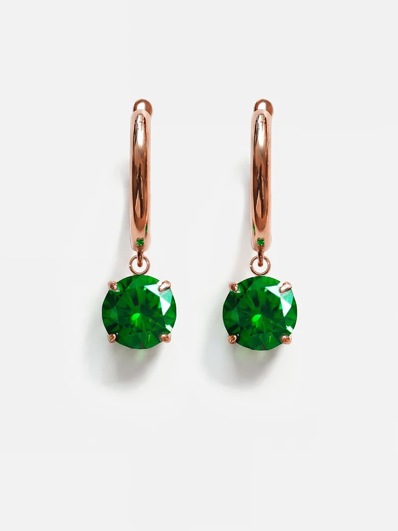 Crystal Delight Green Ohrringe