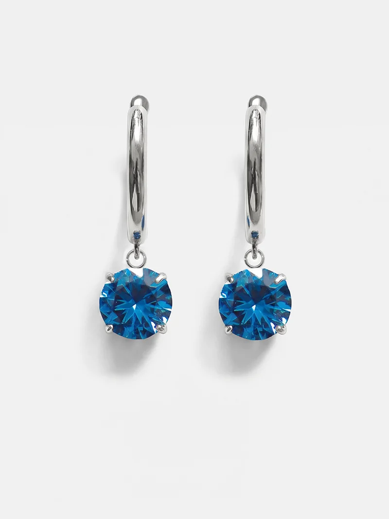 Crystal Delight Dark Blue Ohrringe