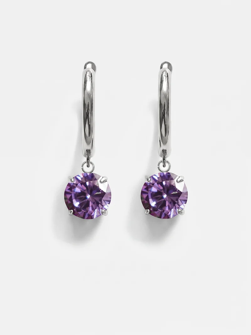 Crystal Delight Purple Ohrringe