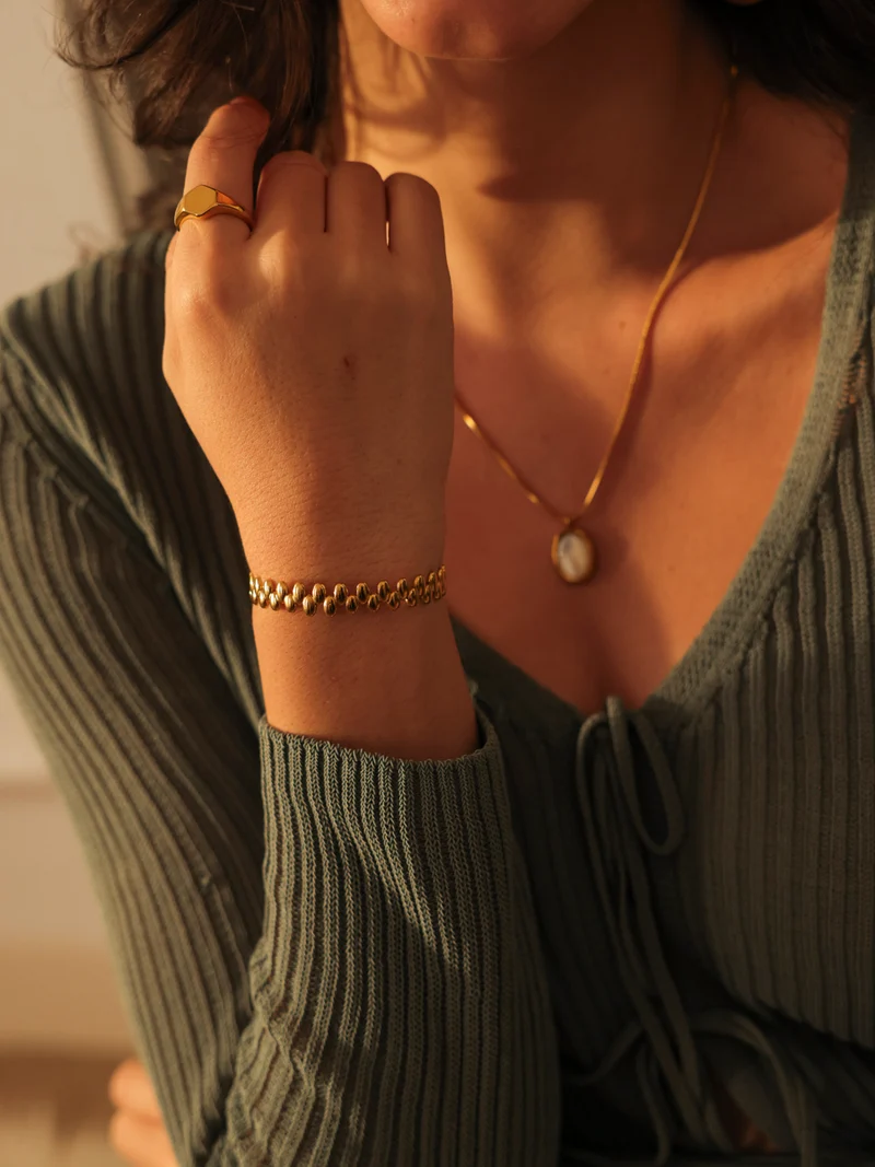Entwined Imprint Armcuff