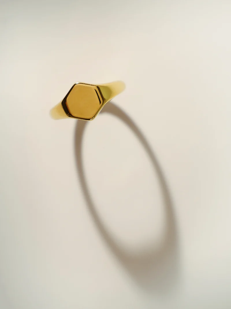 Geometric Shine Ring