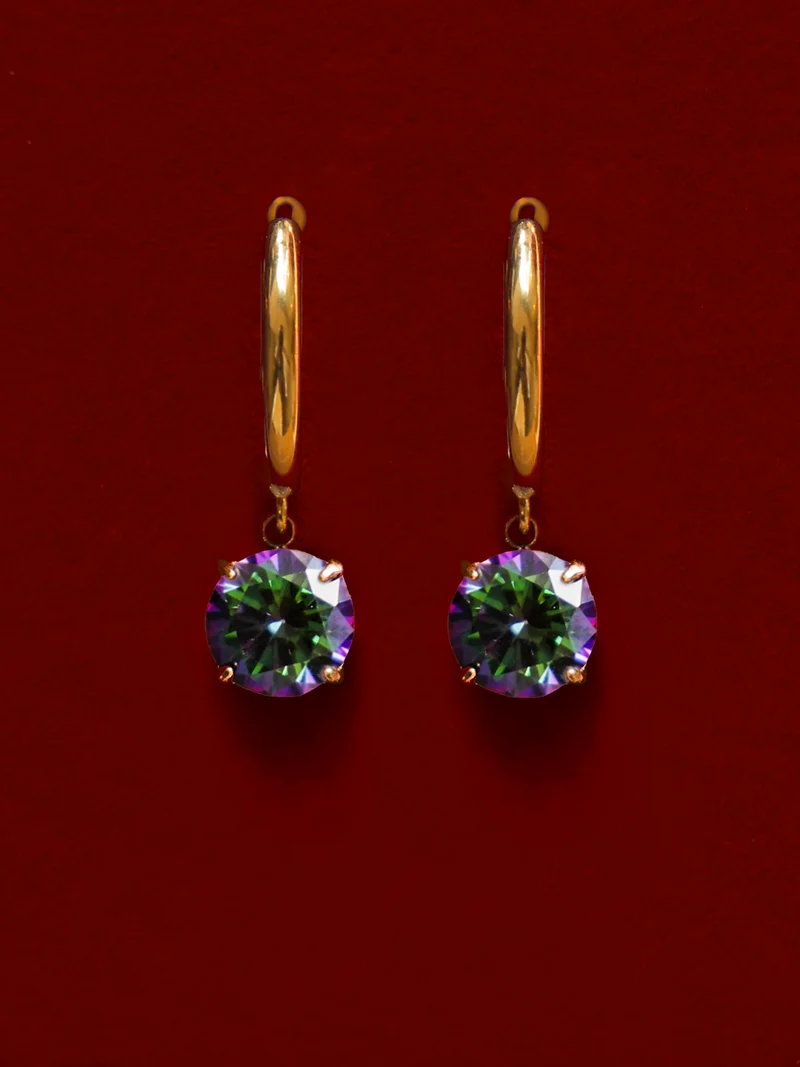 Crystal Delight Aurora Black Ohrringe