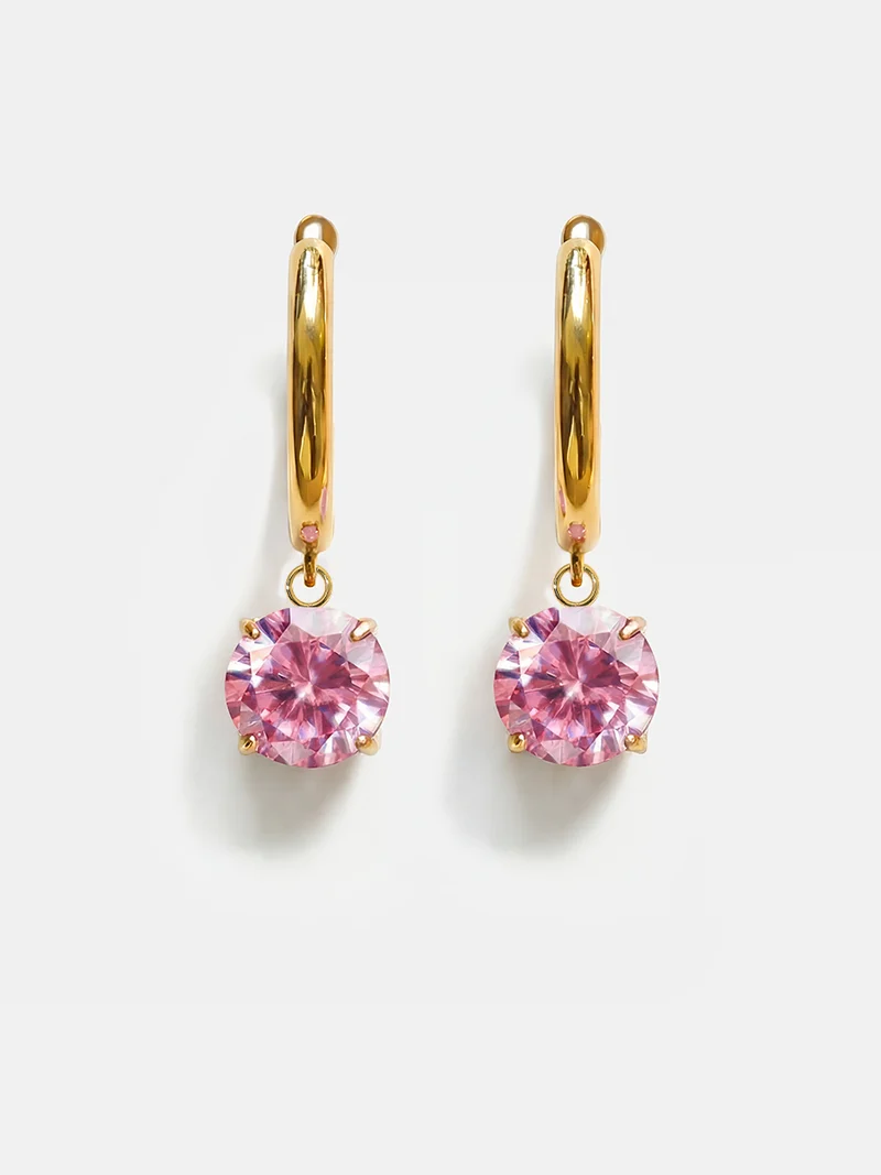 Crystal Delight Pink Ohrringe