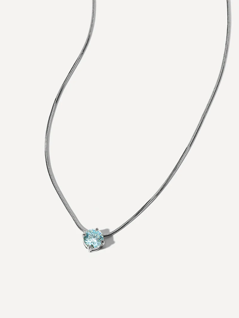Crystal Delight Light Blue Kette
