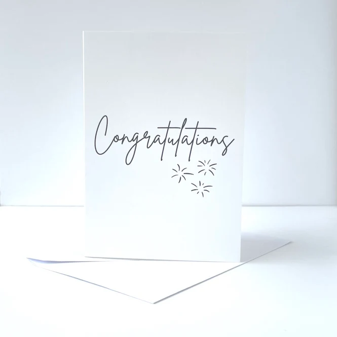 Greeting Card - Congratulations