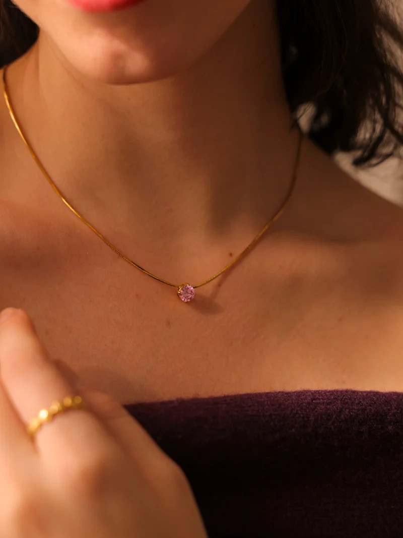 Crystal Delight Pink Kette