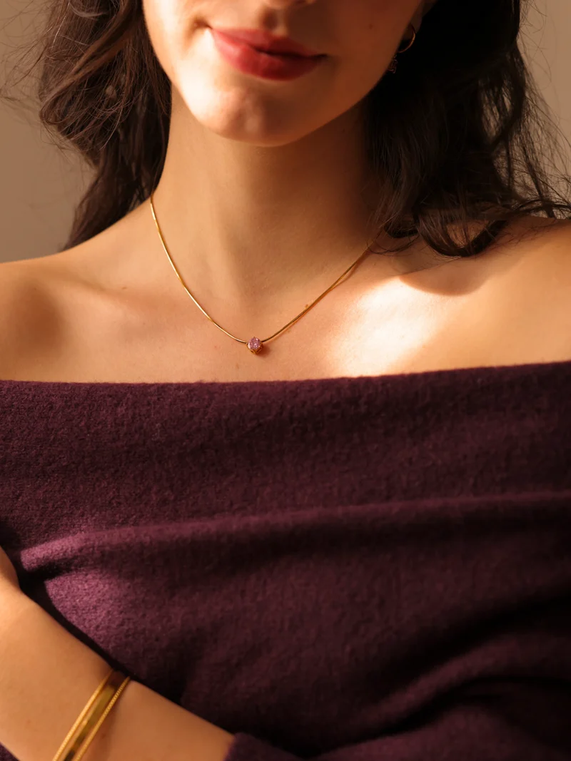 Crystal Delight Pink Kette