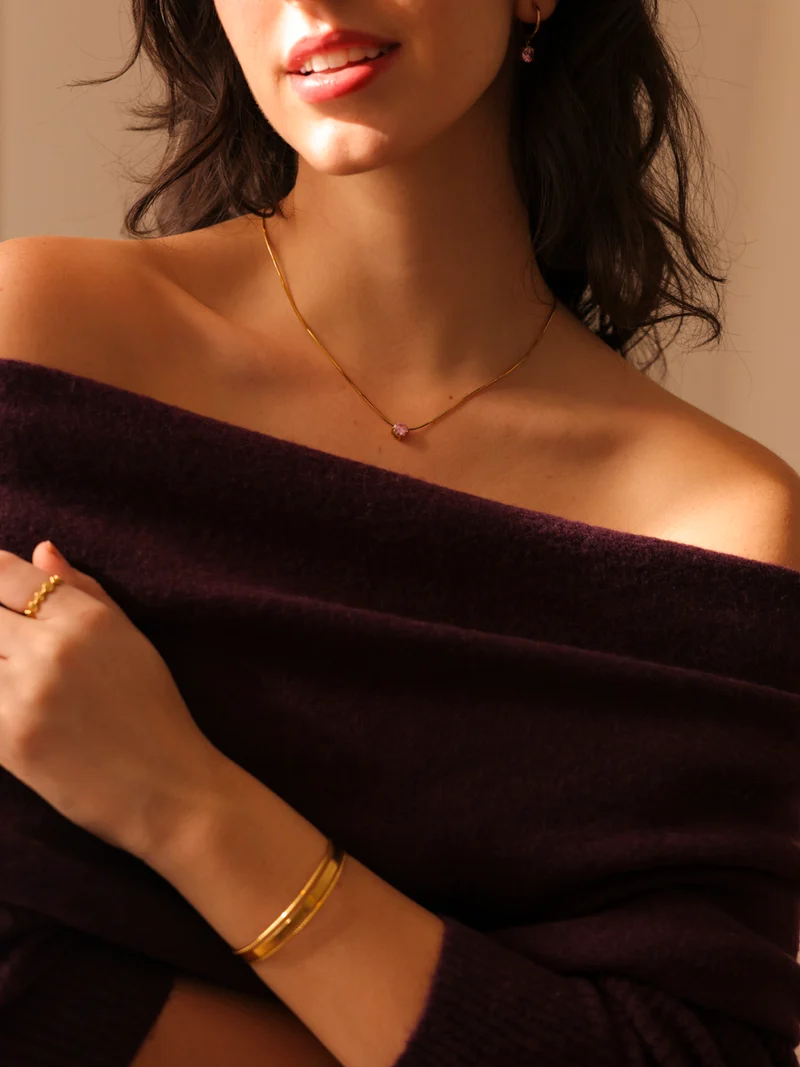 Crystal Delight Pink Kette
