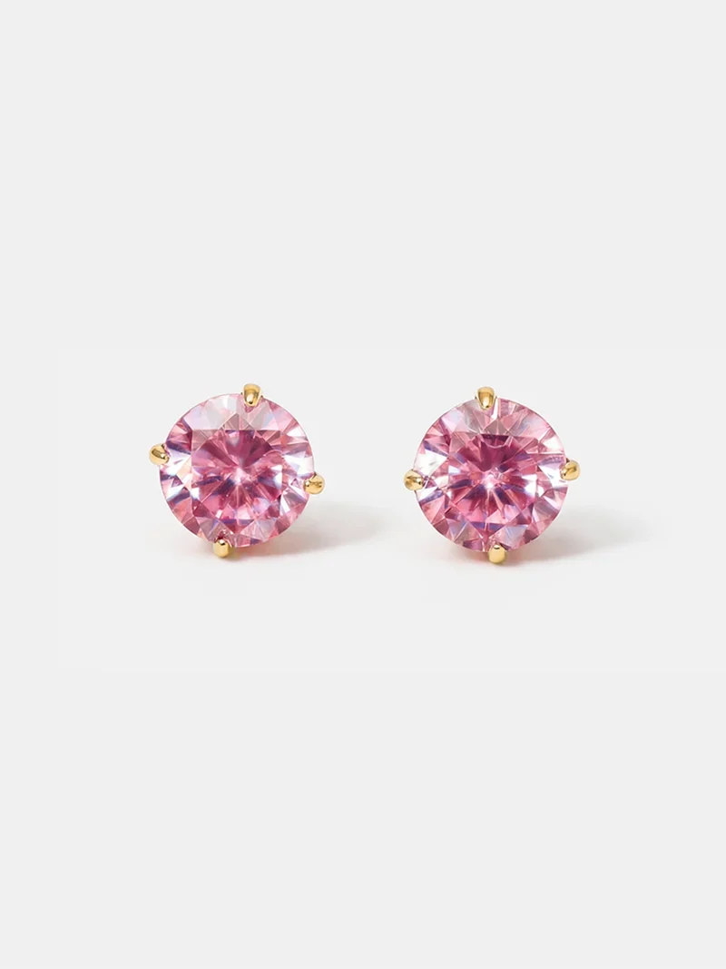 Crystal Delight Pink Stub-Ohrringe