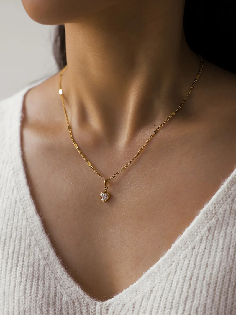 Heart Shine Ketten-Charm