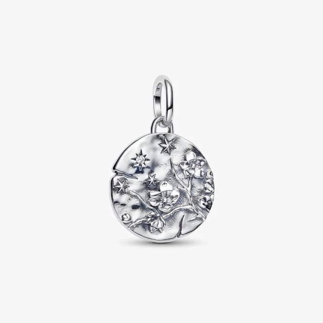 ME Cherry Blossom Medallion Charms