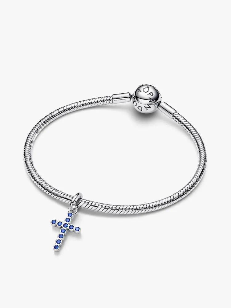 ME Blue Cross Dangle Charms