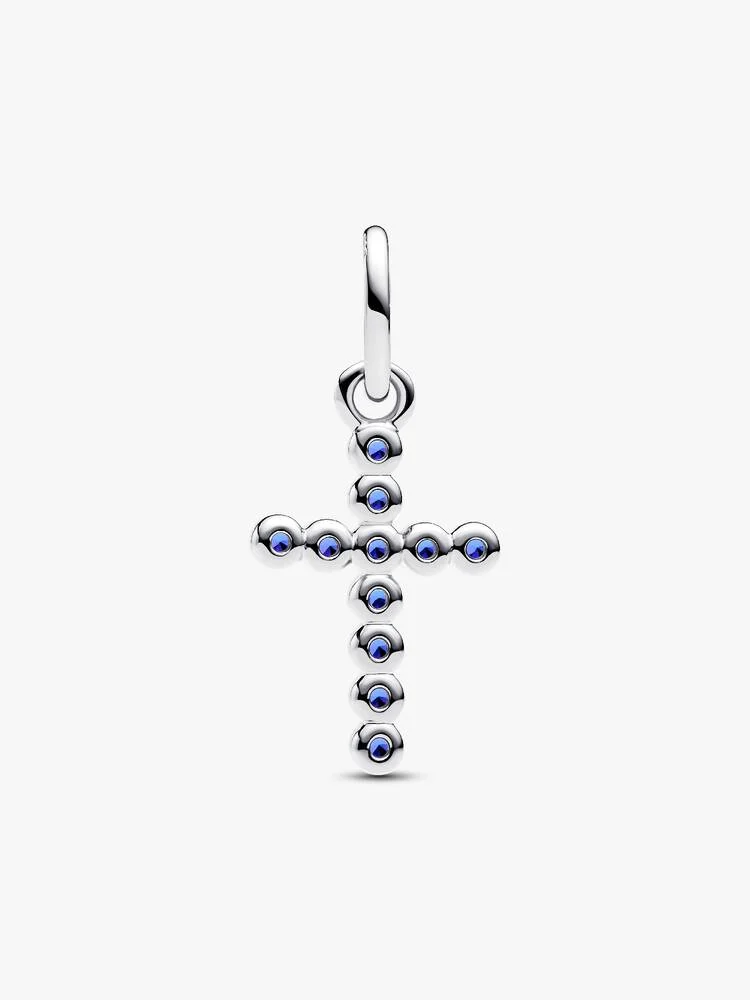 ME Blue Cross Dangle Charms
