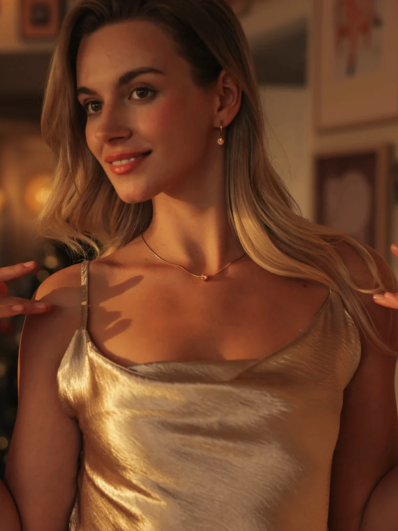 Crystal Delight Champagne Kette