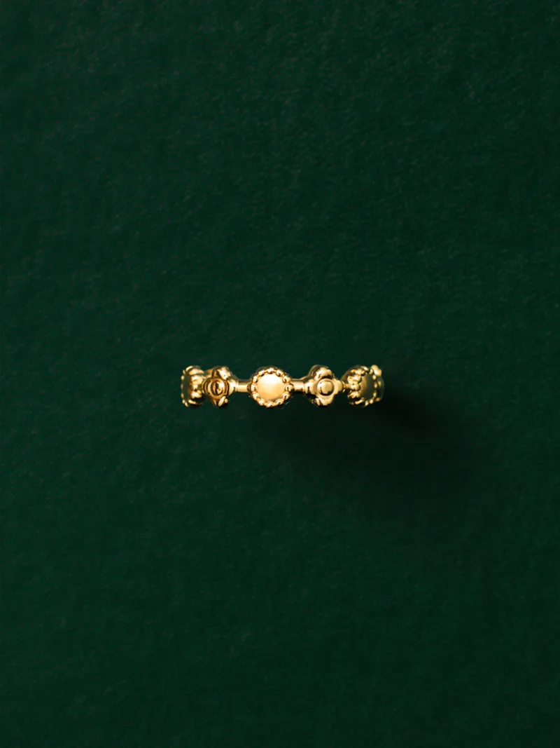 Flower Band Ring