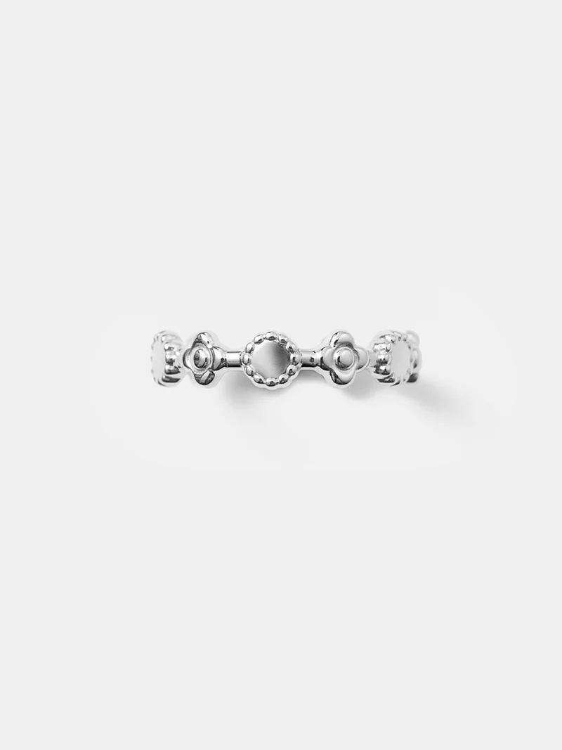 Flower Band Ring